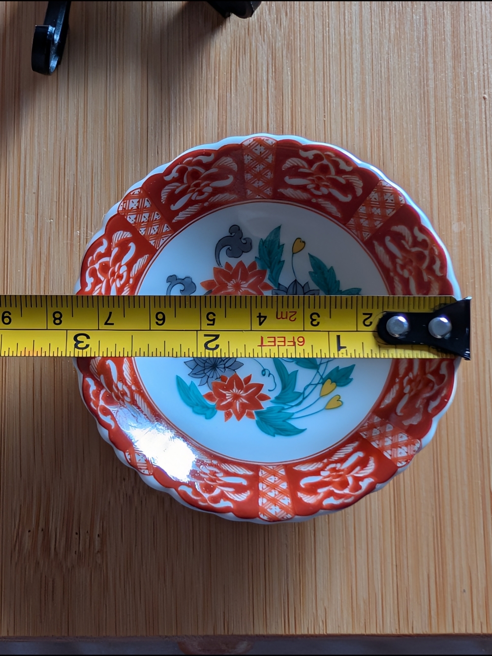 Spode Red Floral Mini Plate - Picture 7 of 8